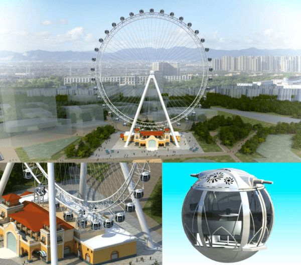 Xinjiang 100m ferris wheel