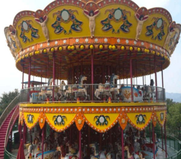 Double - decker Deluxe carousel